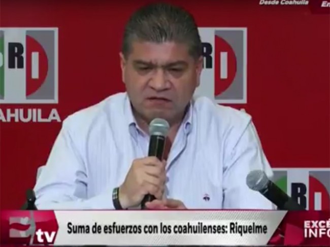 Aventaja el priísta Riquelme en Coahuila