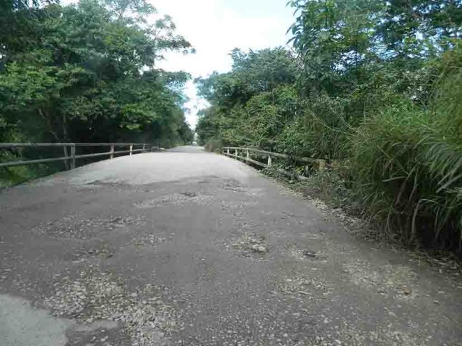 En pésimas condiciones carretera al “Tortuguero”