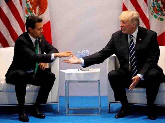 Desmienten llamada de EPN a Trump