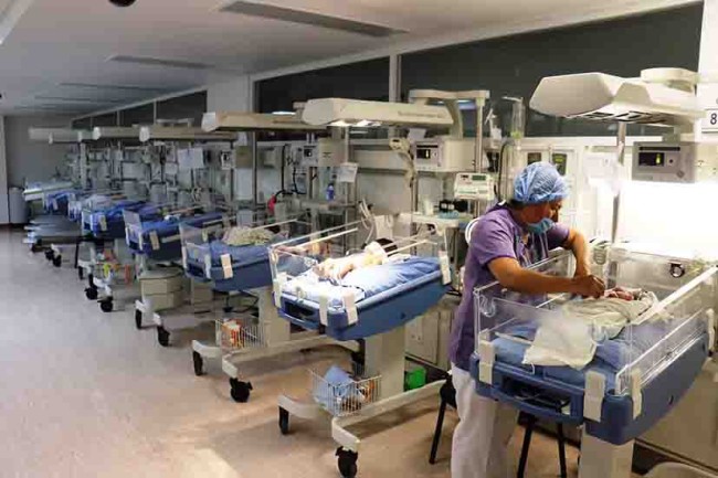 De las mejores, la Unidad de  Cuidados  Neonatales