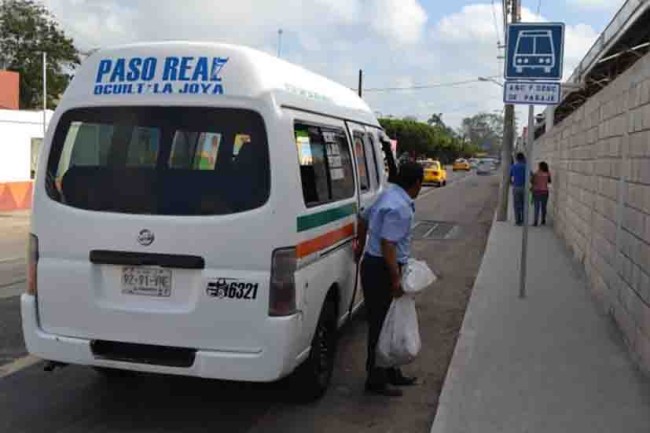 Suspenderán transportistas  servicio al nuevo Pino Suárez