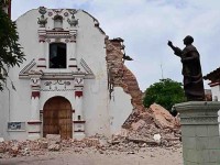 El sismo fractura el   patrimonio de México