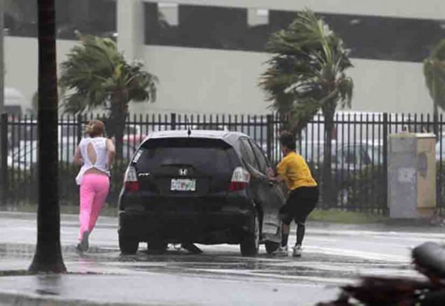 ‘Irma y José’  causan daños en Colombia