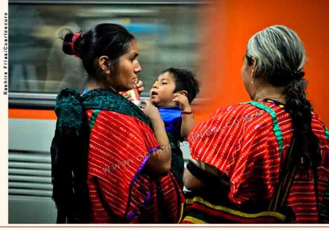 Mujeres indígenas, las más discriminadas