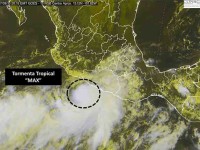 Se forma la tormenta ‘Max’ en las costas de Guerrero