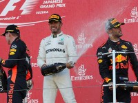 ¡Hamilton ganó  el GP de Japón!