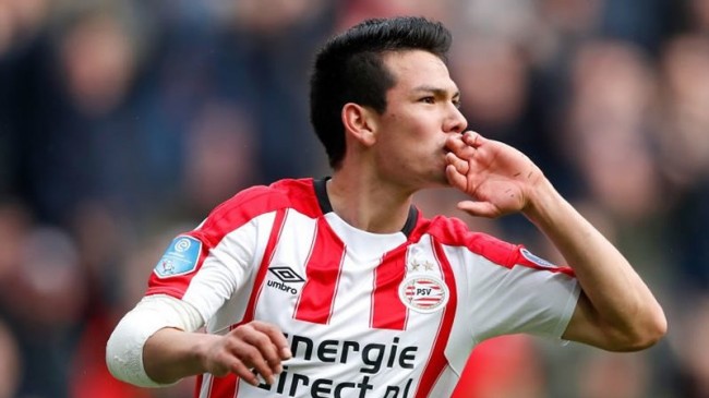 Hirving Lozano guía  triunfo del PSV