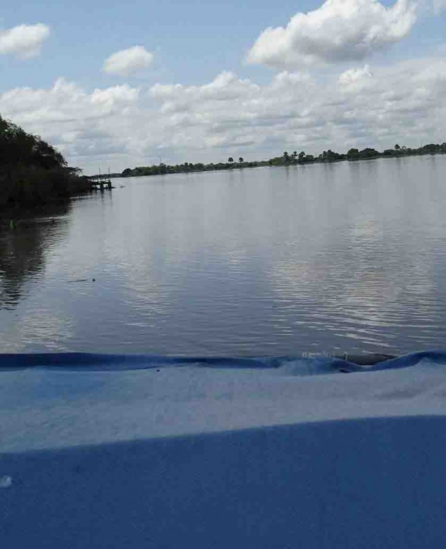 En Centla sube el río Usumacinta