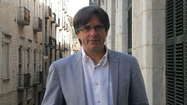 Puigdemont  se encuentra en Bruselas