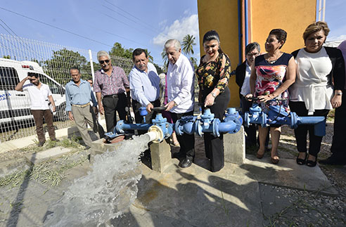 Mejoran bienestar  con agua de calidad