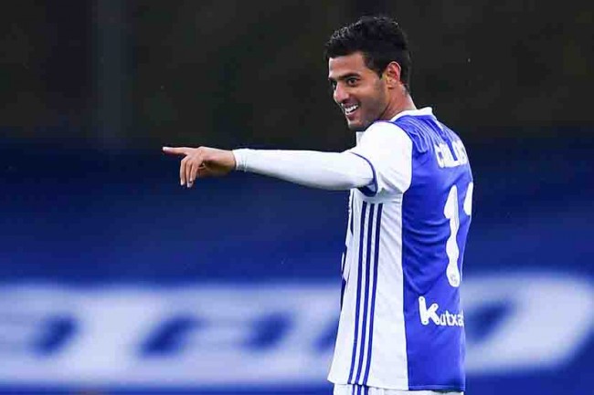 Vela y la Real  avanzan en la Europa League