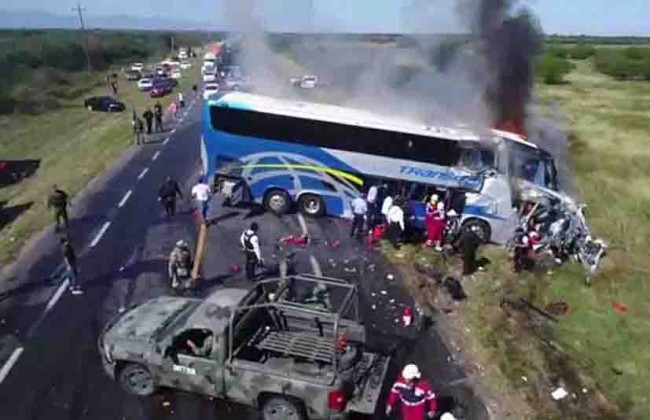 Choque en Tamaulipas, 4 muertos