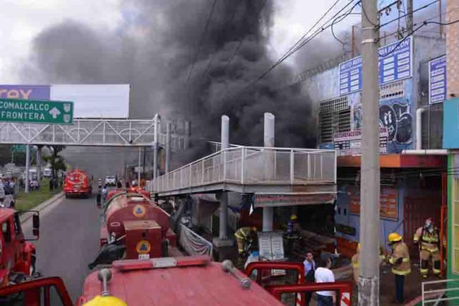 Incendio sólo provocó pérdidas materiales: IPC