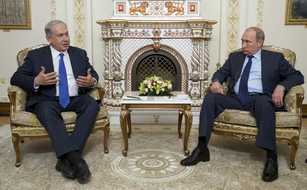 Netanyahu y Putin se reúnen el lunes