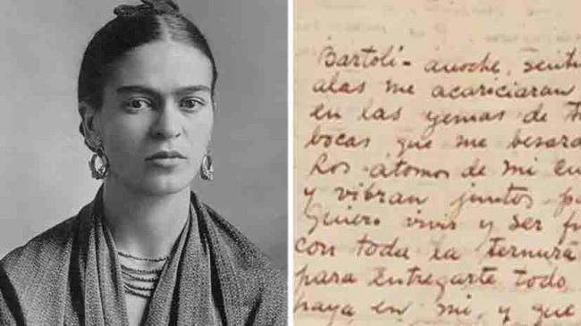 “Las cartas de Frida” evocan miedos y pasiones de la pintora mexicana