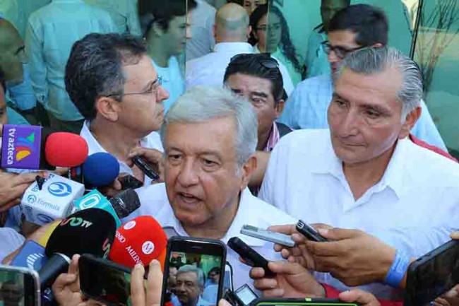 No vine a confrontar a  nadie: López Obrador