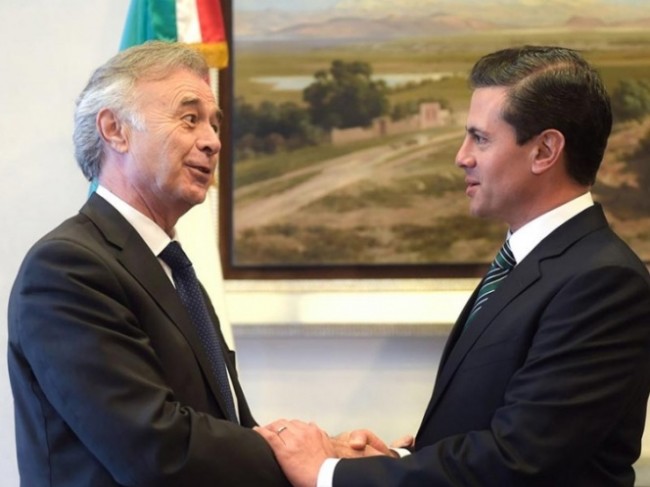 Recibe Peña al director  general de Grupo Safran