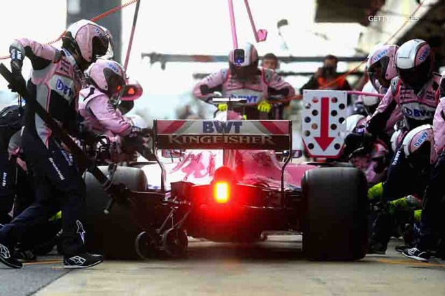 Día lento para ‘Checo’ Pérez