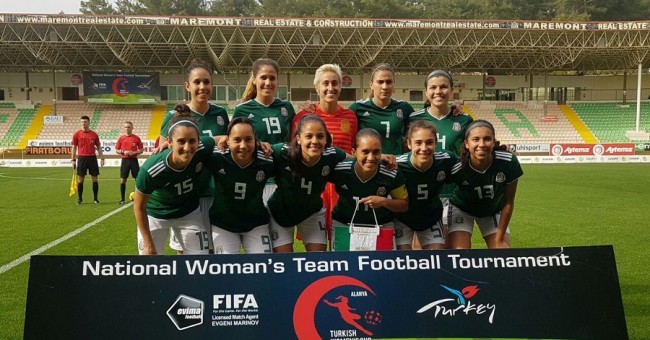 Tri femenil, subcampeón  de la Copa Turquía 2018