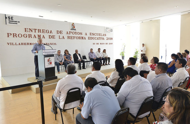 Fortalecen Reforma  Educativa en Tabasco