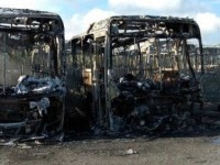 Exigen a Fiscalía dar resultados por la  quema de transbus