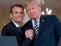 Siempre sí… Macron y  Trump se reúnen