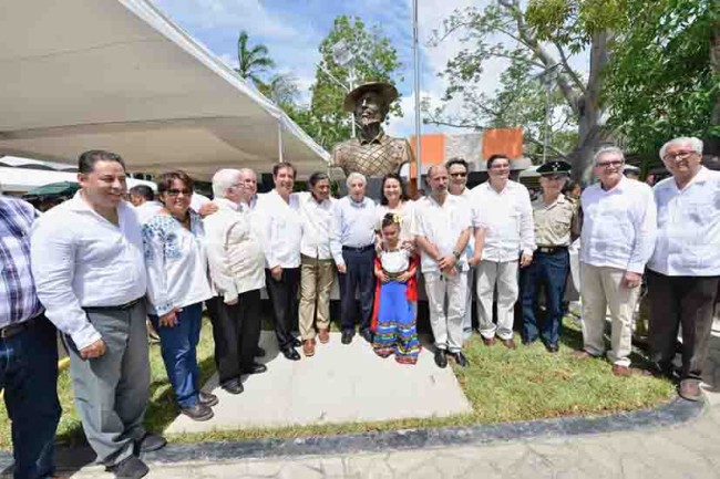 Conmemoran Encuentro de dos Mundos en Tabasco