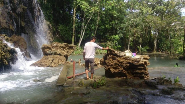 Se desprenden rocas en  cascadas de “Villa Luz”