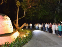 Reinauguran luz y sonido del Parque Museo de La Venta