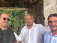 Se carga AMLO de energía en  Palenque con Silvio Rodríguez
