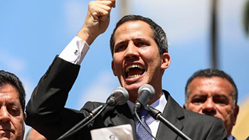 Juan Guaidó, se autoproclamó presidente de Venezuela