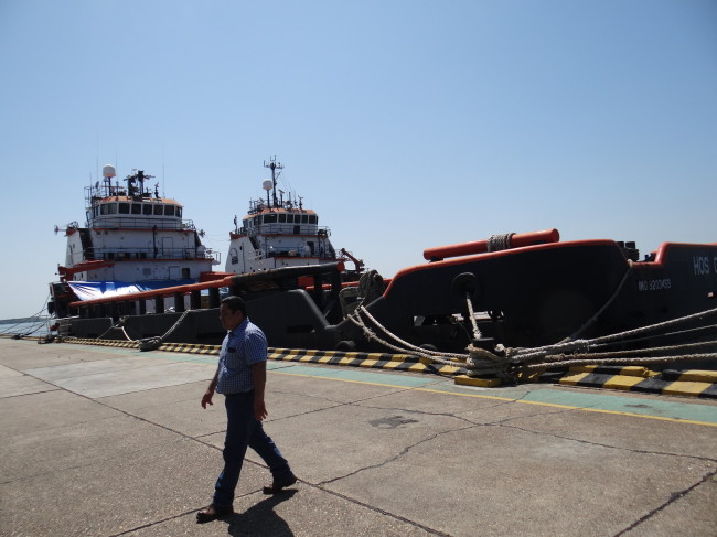 Recuperan muelles  de Puerto Ceiba  y pesquero de Frontera