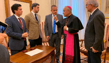 Delegación de Guaidó llega a la Santa Sede