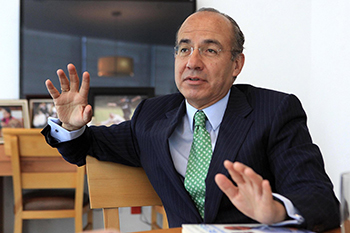 Rechaza Felipe Calderón  dichos sobre corrupción