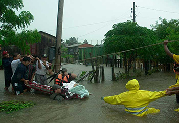 Lluvias torrenciales azotan Río de Janeiro