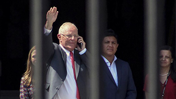 Arrestan al ex presidente de Perú Pedro  Kuczynski