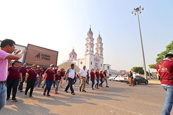 Marcha pacífica por el “Día del Trabajo”