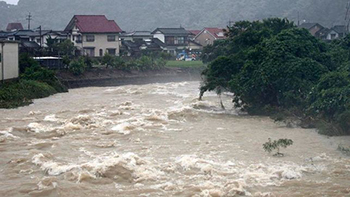 ¡Japón bajo el agua!