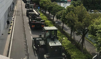 Trump denuncia avance de tropas chinas a Hong Kong