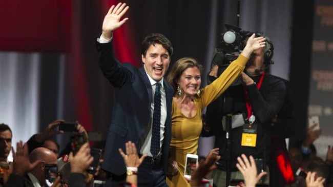 Trudeau fue reelecto