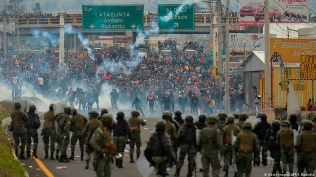 Ecuador en el caos