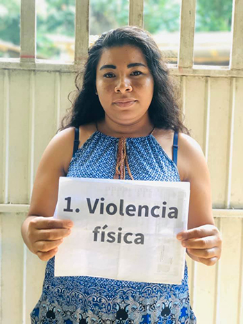 Mujeres choles contra la violencia de género