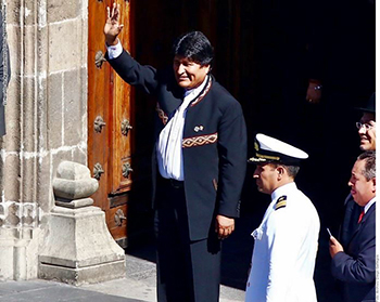 Concede México asilo a Evo Morales