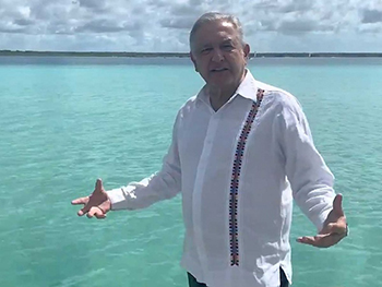 No afectará Tren Maya el  medio ambiente: AMLO