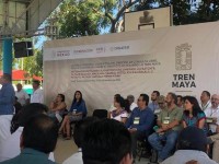 Realizan consulta ciudadana sobre  el Tren Maya en Yucatán y Tabasco