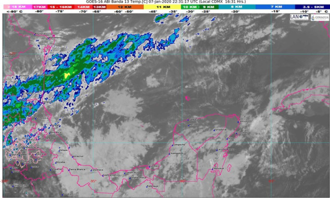 Alertan por entrada  de nuevo frente frío