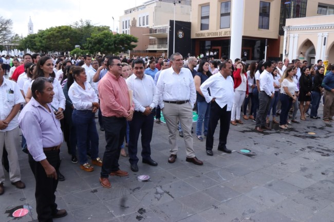 Participaron 38 mil 742 personas en el Macrosimulacro Nacional