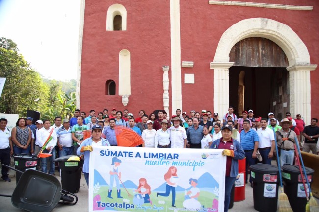 Realizan jornada de “Turismo  Verde para Todos” en Oxolotán