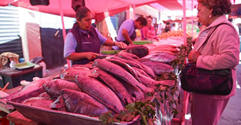 Poca venta de pescado