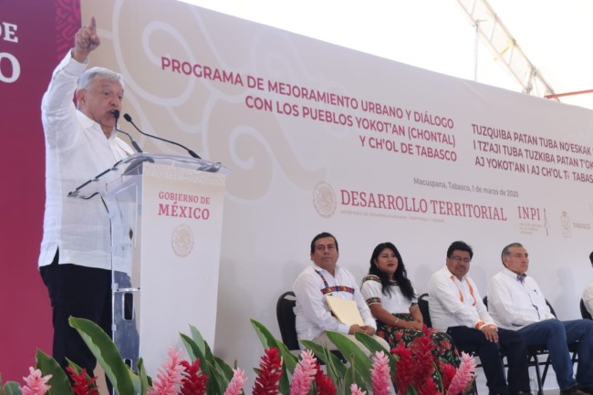 Nada de ‘grillas ni politiquerías’ para transformar  a Tabasco y México